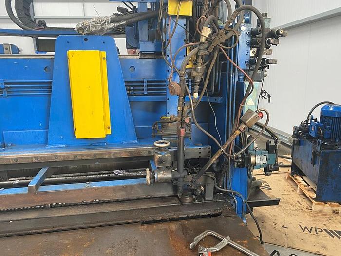 Used 1996 Peddinghaus Peddimat FDB 1500/3 Plate Drilling and Flame Cutting Machine