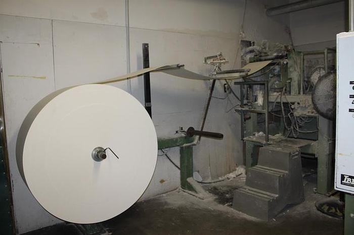 Used RAYNWORTH SANITARY PAD LINE 12" OVERNITE 130 FPM