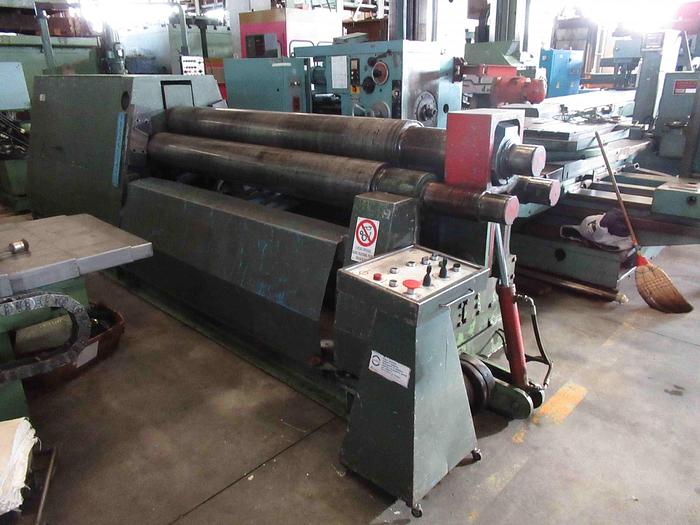 Usata CALANDRA MECCANICA A 3 RULLI TECNOMECC TI-MV 2050x10/14