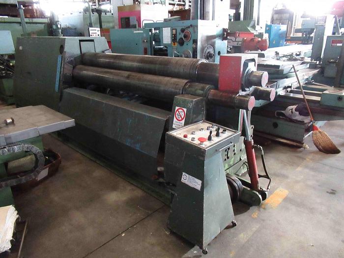 Used TECNOMECC TI-MV 2050x10/14 THREE ROLLS MECHANICAL PLATE BENDING MACHINE