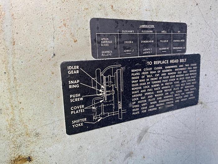 Used Hardinge HLV-H Super Precision Manual Lathe