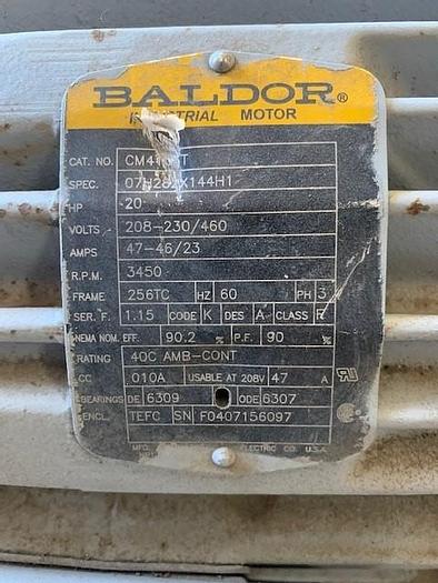 Used Waukesha/Cherry-Burnell Stainless Steel 3" x 2" Centrifugal Pump