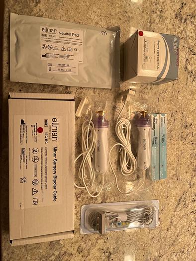 Used Ellman Pelleve S5 IEC RF Wrinkle Reduction System w/ accesories