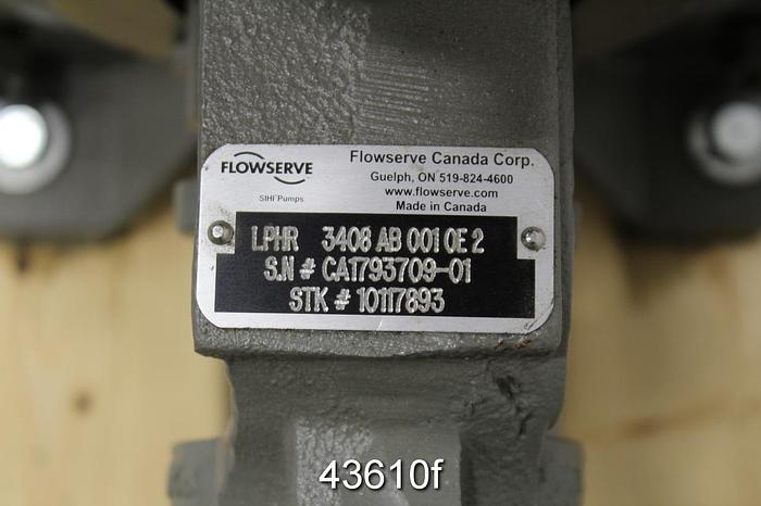 Unused Sihi LPHR 3408 Liquid Ring Vacuum Pump #43610