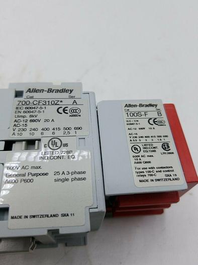 Used Allen-Bradley 700S-CF530DJC Relay