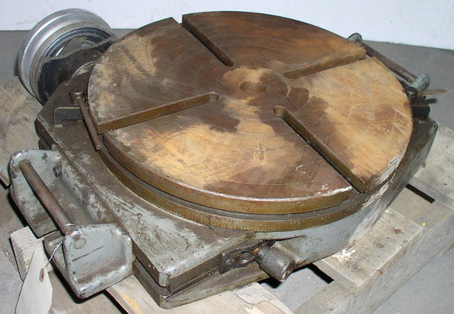 Used 15" Rotary Table Manual Type