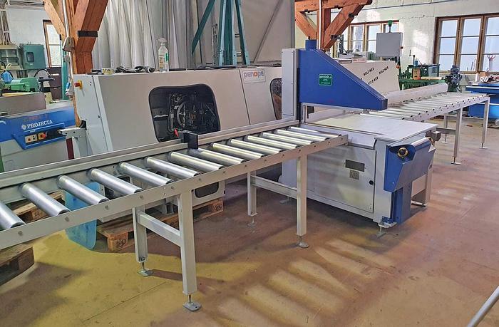 Used 2011 WEINIG Dimter Under table crosscut saw WEINIG OptiCut C700