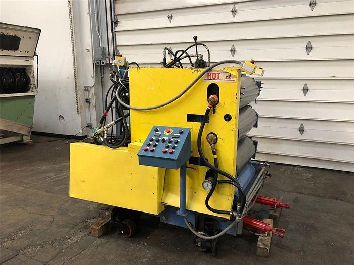 Used 33" WIDE PILOT SHEET STACK, AC MOTORS, 11.5" DIAMETER