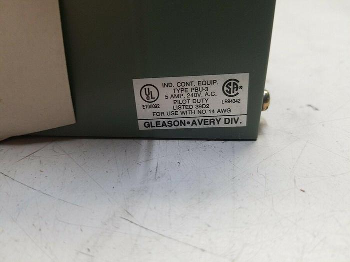 PBU 3 IND. CONT. EQUIP.