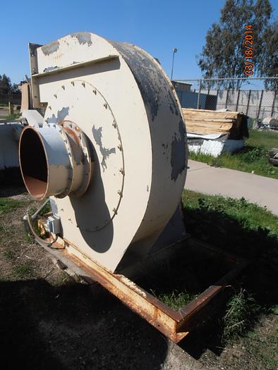 Used Blower, 100 HP, Centrifugal, 18" Inlet, 12X16 Outlet, #S738903