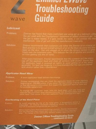 Used 2014 Zimmer Zwave Pro