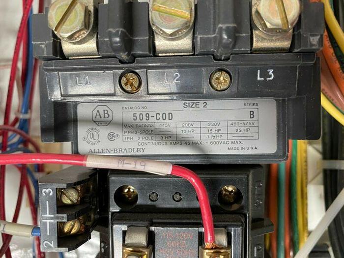 Used Hoffman 60" x 36" x 10" Water Proof Electrical Enclosure