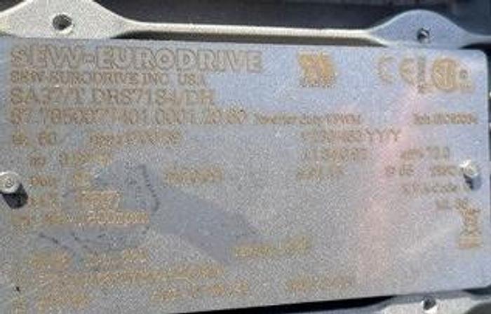 Used 8' Long x 7.5" Wide Table Top Chain Conveyor