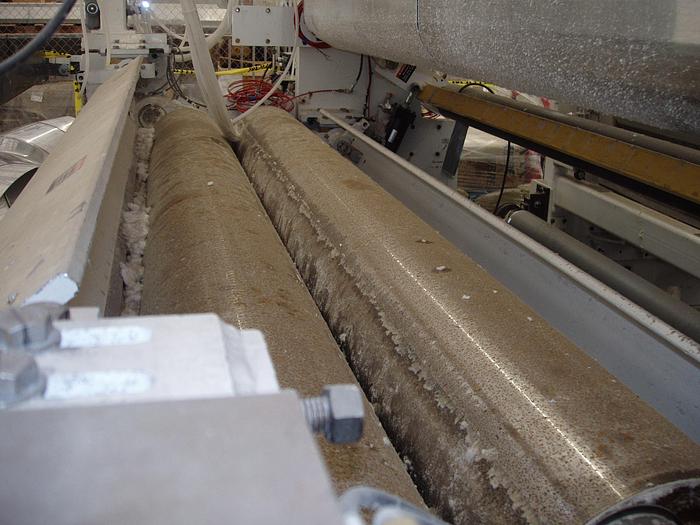 Used 105" (2.67M) PCMC LAMINATOR COMBINER TO COMBINE 2 WEBS OF TOILET TISSUE