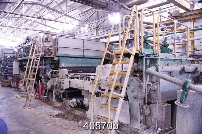Used (2) Voith Complete Tissue Machines #40570