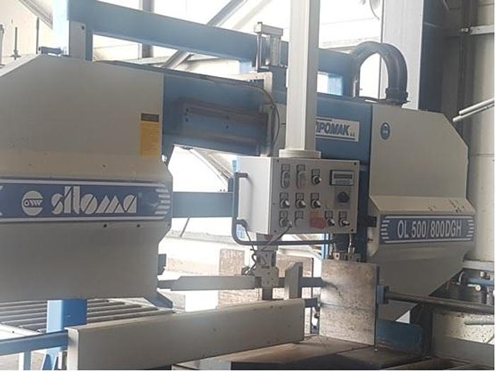 Used DOUBLE COLUMN BANDSAWING MACHINE SILOMA OL 500/800 DGH