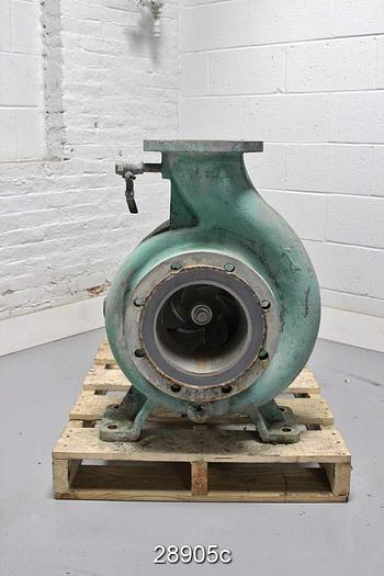 Used Goulds 3175, 6x8x12, SS Casing, SS 6 Vane 9.5" Impeller #28905