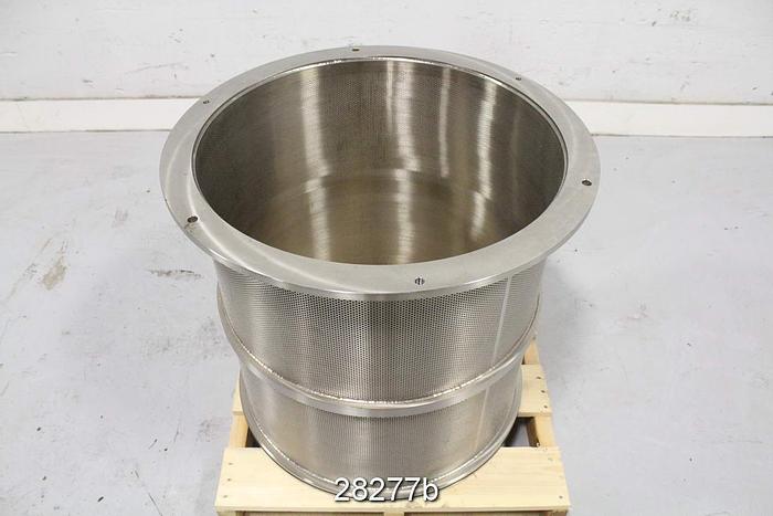 Used Black Clawson-24 PSPH Screen Basket #28277