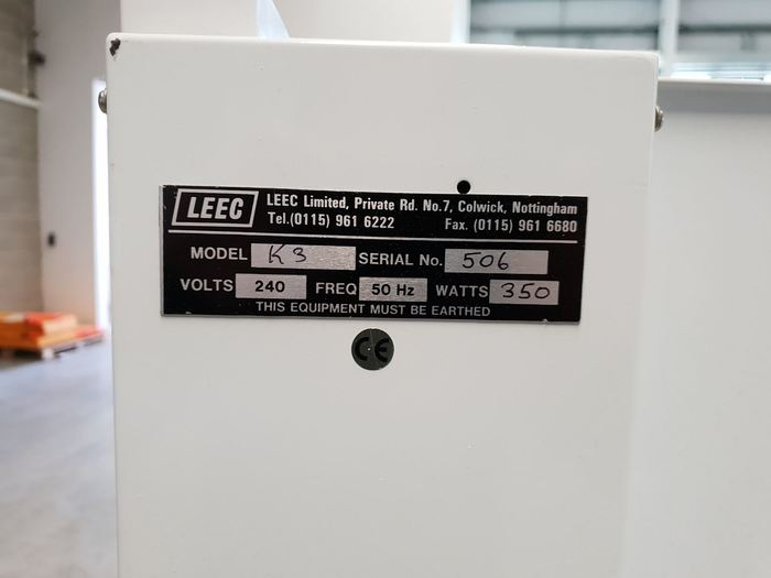 Used LEEC K3 Incubator
