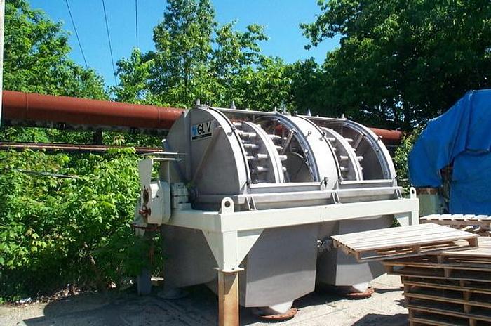 Used GL&V MDL SD4 SPRAY DISC FILTER/SAVEALL 316 S/S