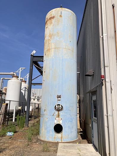 Used Used Buffalo Tank Division of Bethlehem Steel Corp. Approximately 6000 gallon carbon steel vertical air receiver.