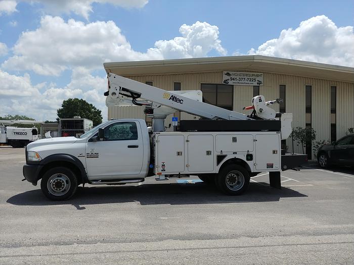 Used 2014 Altec AT40-MH 45ft Bucket Boom on 2014 Ram W5500 4x4