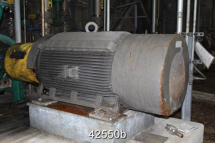 Used Toshiba 6DG300L1HH A/C Motor, 300 Hp, 1200 Rpm, 5010US Frame #42550