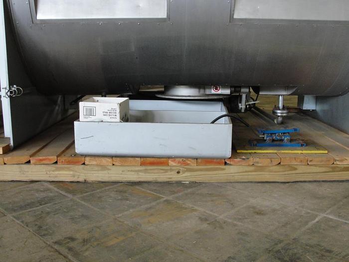 Used 2400 LITER (85 CU. FT.) MIX S.R.L. PLOW MIXER - S/S - JACKETED