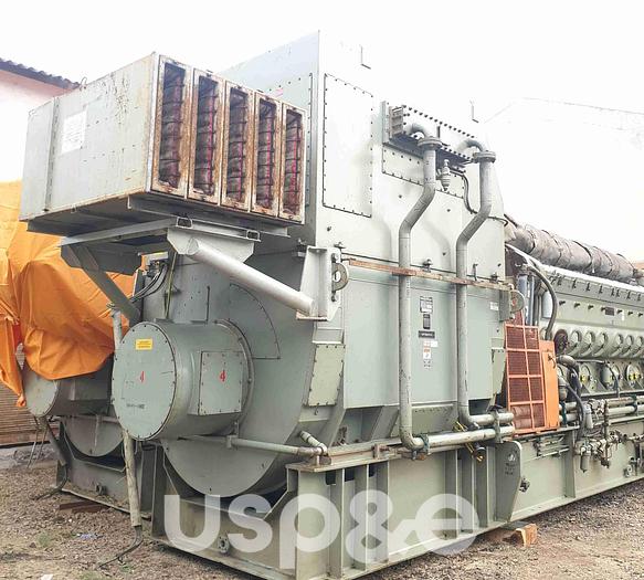 Used 36 MW 2008 Used EMD L20-710-G7C-T2 Diesel Power Plant