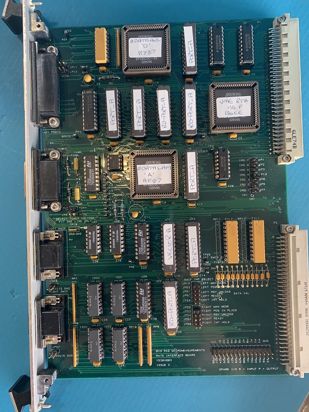 Used Micromeasurements Rats Interface Board Issue C Y5304803