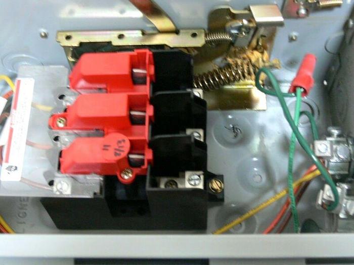 Used Siemens HNF361 600V Non-Fusible Heavy Duty Safety Switch