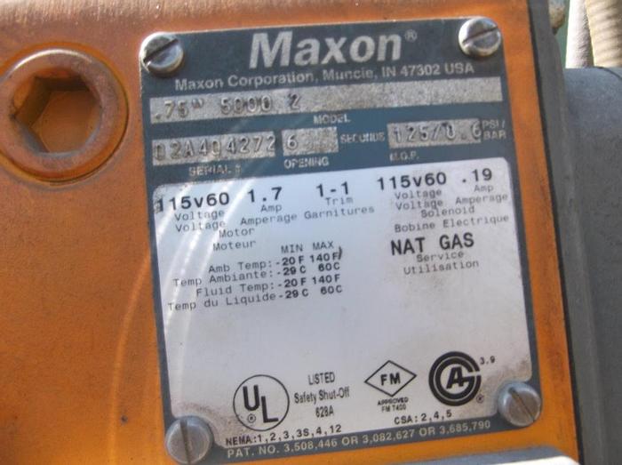 Used Furnace, Belt, 36" x 10', S/st Conv, Nat. Gas, 1/2 hp #S740070