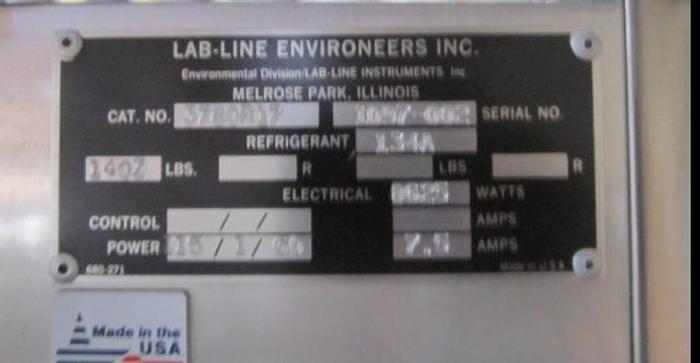 Unused Lab, Refrigerator, Freezer, Labline, 25" x 24" x 52", (2) #C738137