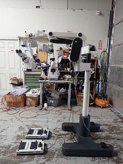 Used Leica Wild M680 Surgical Microscope System with Binocular Dual Heads