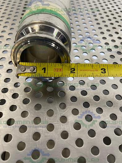 Used Sani Tech  24" Silicone Hose w/ 1 1/2" Sanitary Fitting