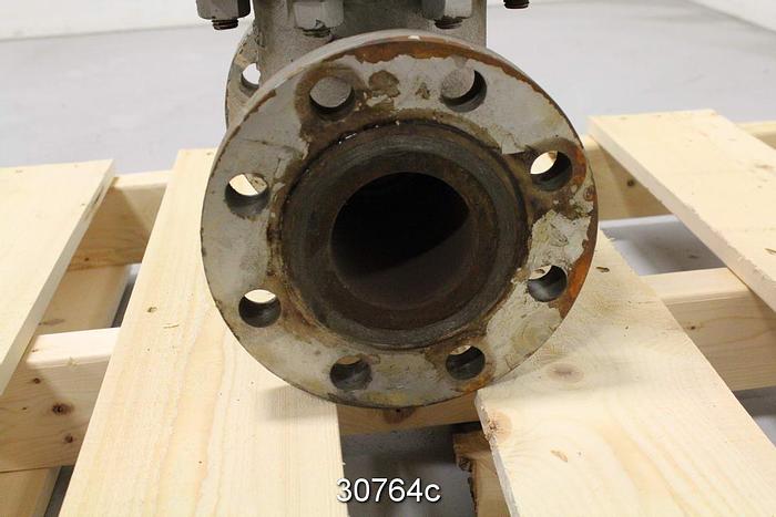 Used Powell 3003N 3" Hand Operated Outside Stem and Yoke Gate Valve #30764