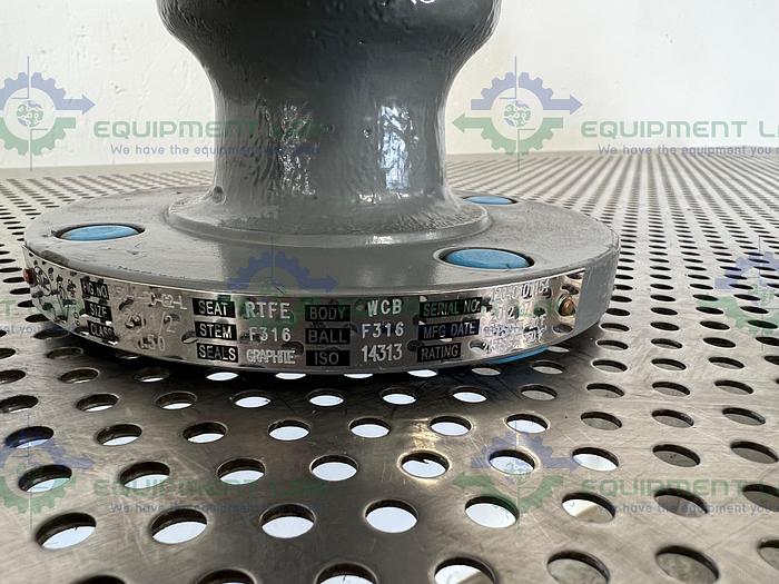 Used GWC  A150-1-BC-G2-L Ball Valve RTFE Class 150,  2" , 285 PSIG at -20°F