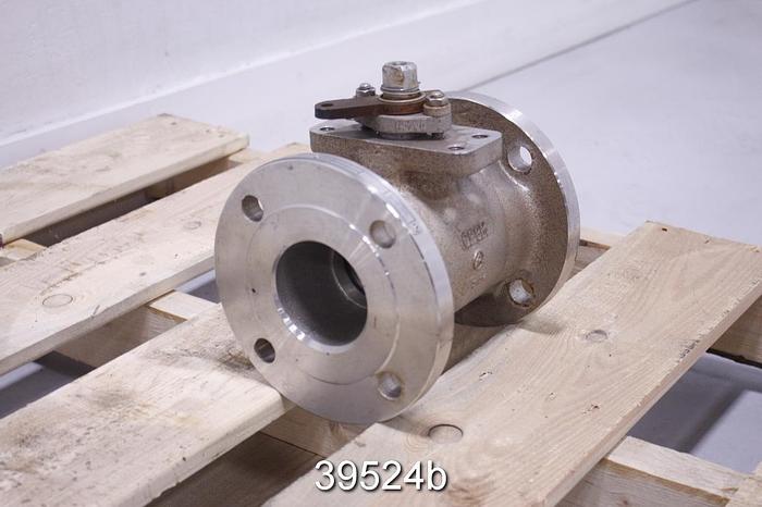 Used Neles Jamesbury A 3" Hand Operated Ball Valve #39524