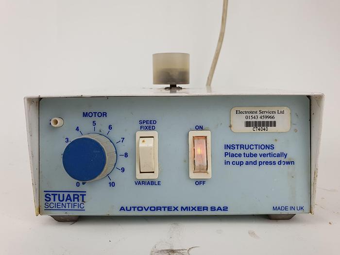 Used Stuart Scientific SA2 Vortex Mixer