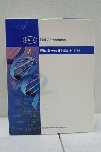 Used Pall 5039 AcroPrep 96 Multi-Well 1.2um Supor NTRL 350 μL Filter Plates, 8/Pack