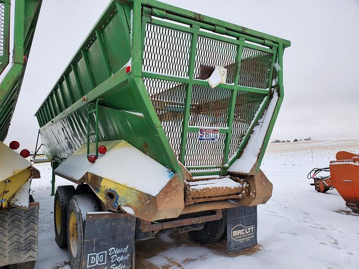 Used 34' Orco Chain Floor Trailer - Used for Beets