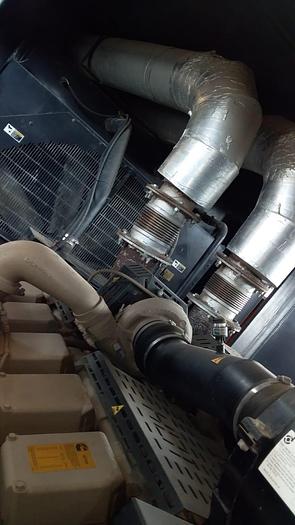 Used Cummins KTA38-G3 with Stamford alternator in container with Low hours.