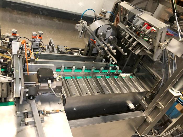 Used Horizontalkartonierer mit Einleger