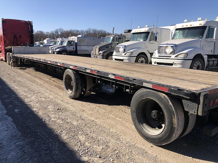 Used 2012 Transcraft 53 ft step deck trailer