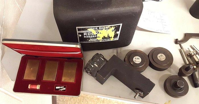 Used Rockwell Hardness Tester Wilson Digital Steel Brass Metal Testing with Tooling