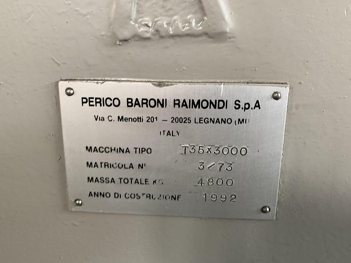 Usato 1992 PBR T 35 x 3000