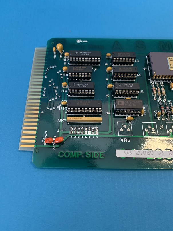 Used ASM Assembly Automation Memory Board 03-20080-01 REV A