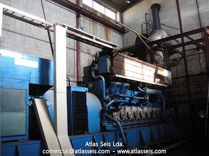 Used 6.5 MW HFO Power Plant Wartsila 9R32