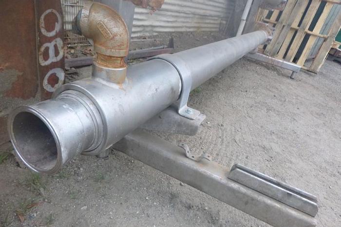 Used Votator, 4" X 9'10", Single, 316 S/st, Cherry Burrell, Jkt #S743693