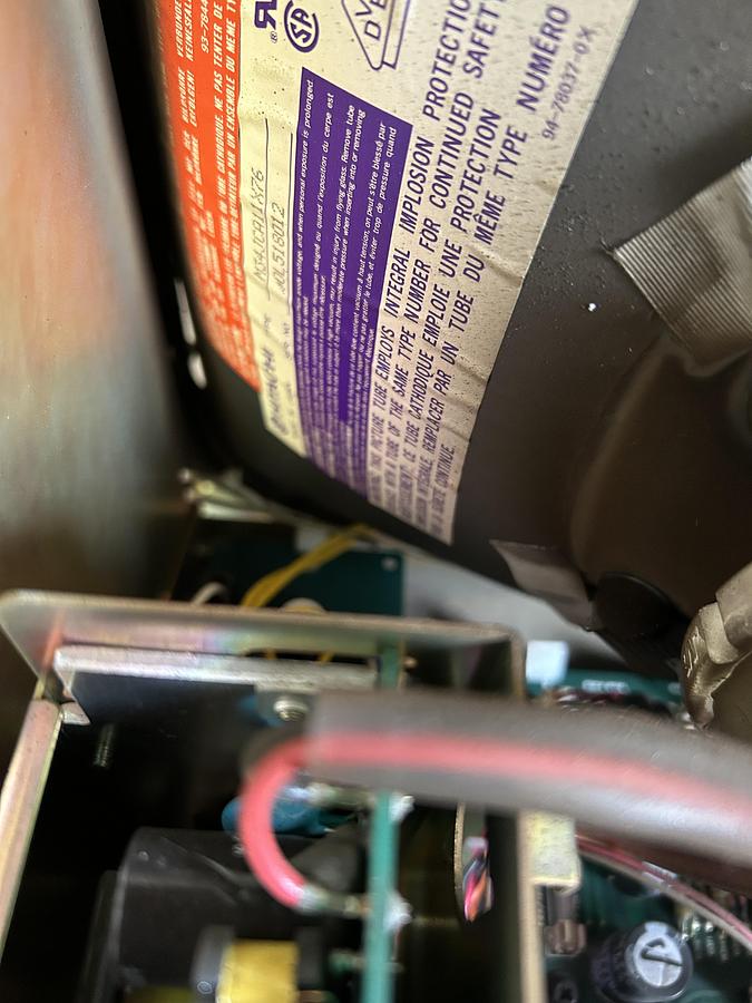 Used HITACHI M34JCA11X76 Colour Display